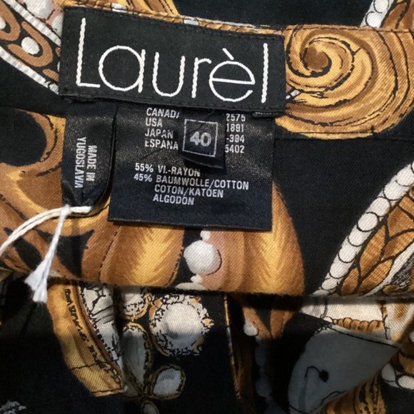 Gucciesqe button down blouse - Picture 5 of 5